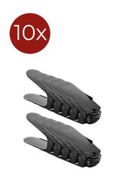 Aberto Design Set de rampas para zapatos (10 piezas) - Negro